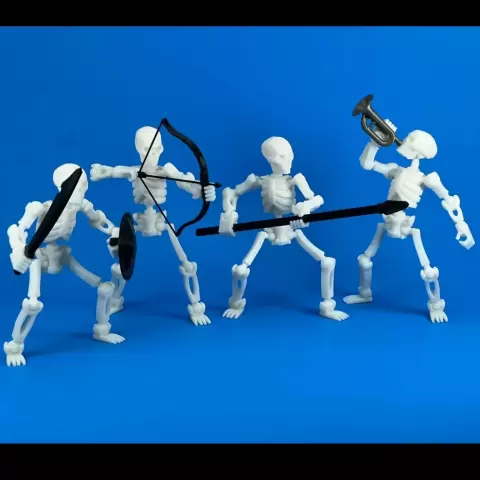 poseable skeleton - joakkko