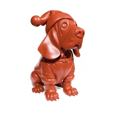 Christmas dog - 3D Everything