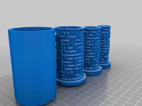 Russian Doll Maze Puzzle Box