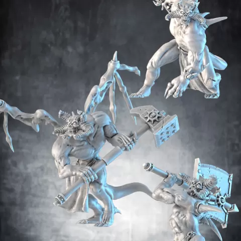 Battle daemons by Ghamak