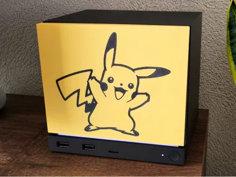 Steam Machine Plate - Pikachu