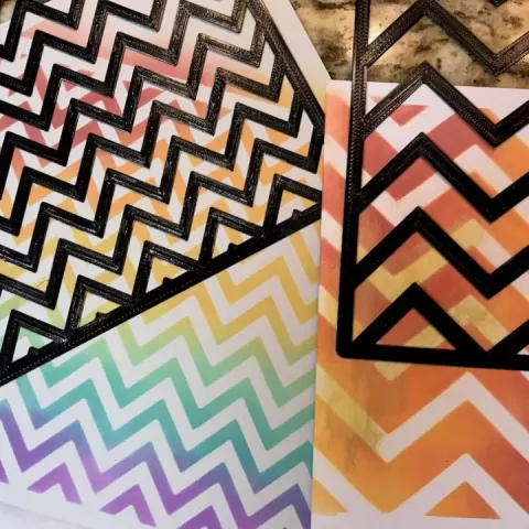 Stencil - ZigZag! by Mike