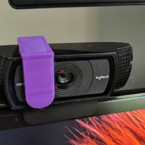 External Web Cam Cover (Logitech) by Natalie Saunders
