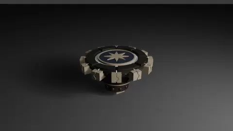 Spinning Battle Top - inspired by Zelda Twilight Princess Spinner