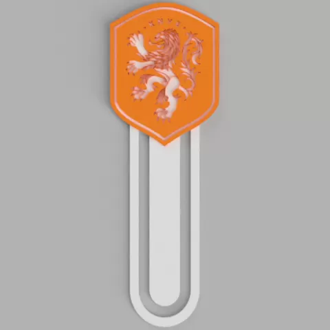Netherlands Soccer Team Netherlands Soccer Club Logo Coat of Arms Bookmark for books
