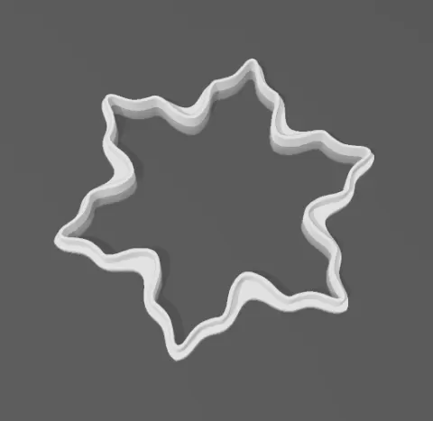 Snowflake Cookie Cutter
