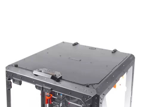 Hinged lid for adding MMU2S to Original Prusa Enclosure