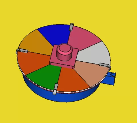 Turntable for random events