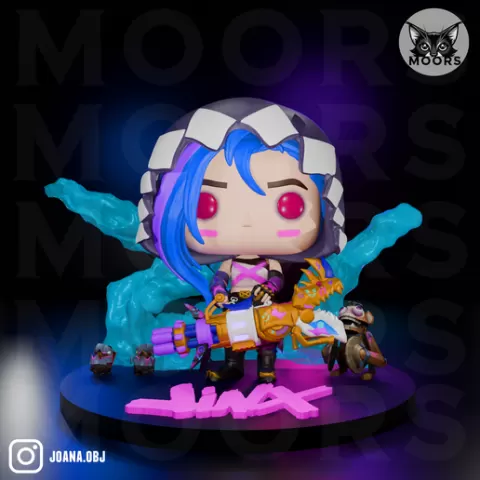 JINX ARCANE Funko Pop