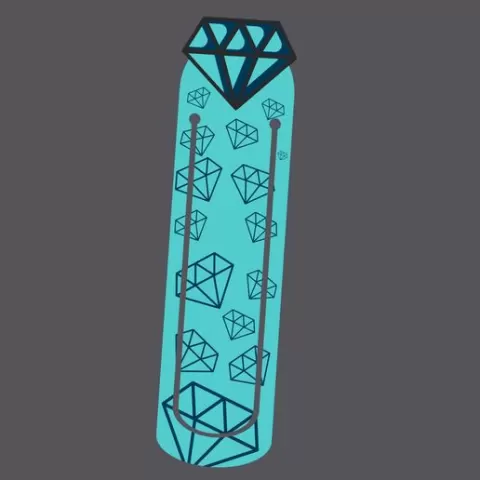 Diamond - Bookmark