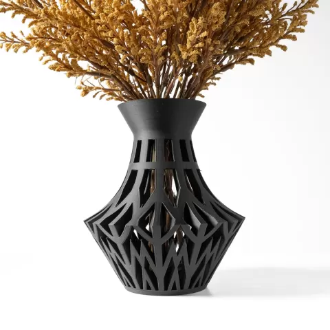 The Ark Vase, Modern and Unique Home Decor for Dried and Preserved Flower Arrangement | STL File