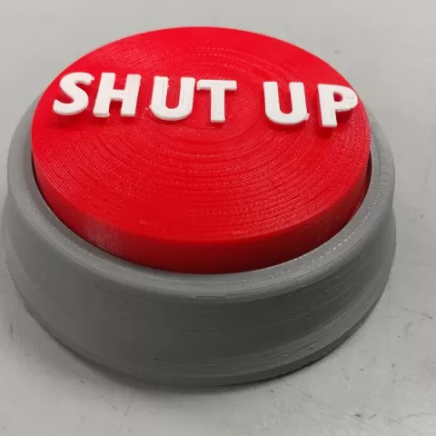 Easy Shut Up Button by Michael Grugel