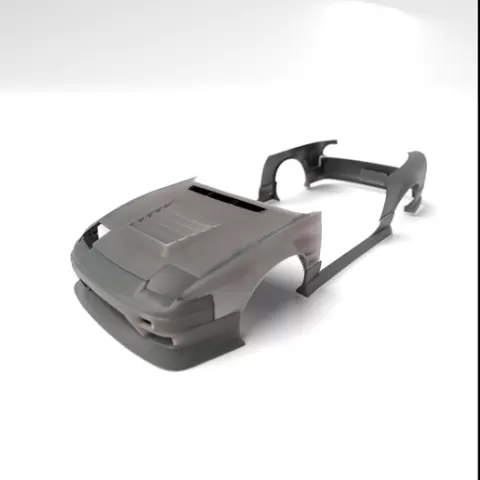 Nissan 200sx/180sx/240sx S13 Bodykit Kit - Fujimi Tamiya 1/24 3D printable file