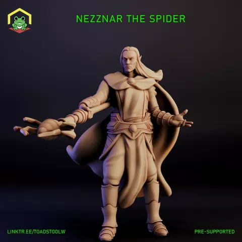 Nezznar the spider by The Toadstool Weaver