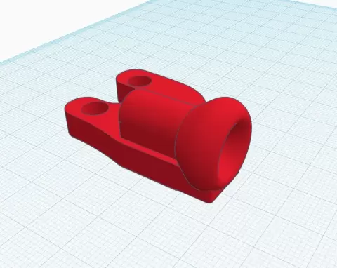 Ender 3 V2 Filament Guide For Side Mounted Spool Placement