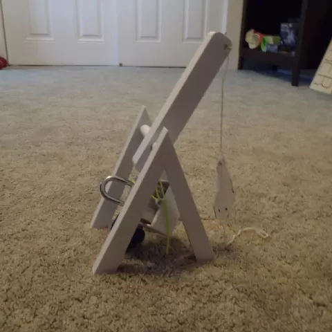 Fully Working Trebuchet by Isaac Curley