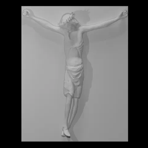 Relief of the Crucifixion of Jesus (with base) by Scan The World