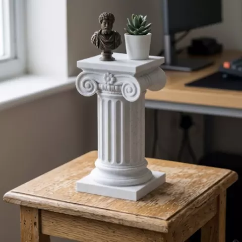 Classic Ionic Column Pedestal