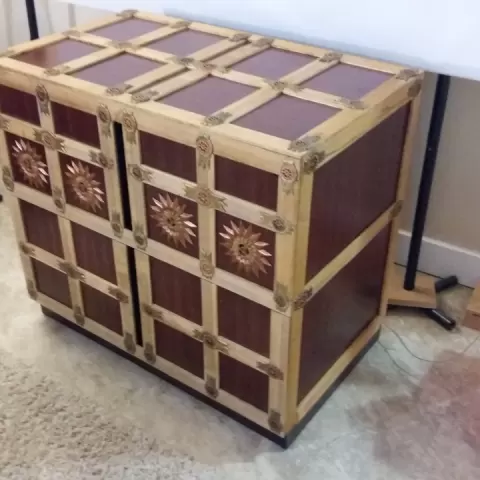 Retro Steamer Trunk by Brian D Gale