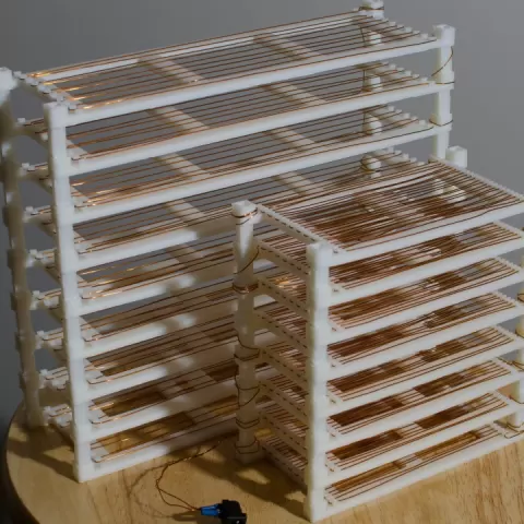 Parametric slide dryer by Joshua Pearce