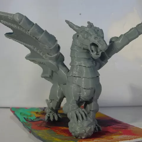 Armored Dragon by Martin Conrad