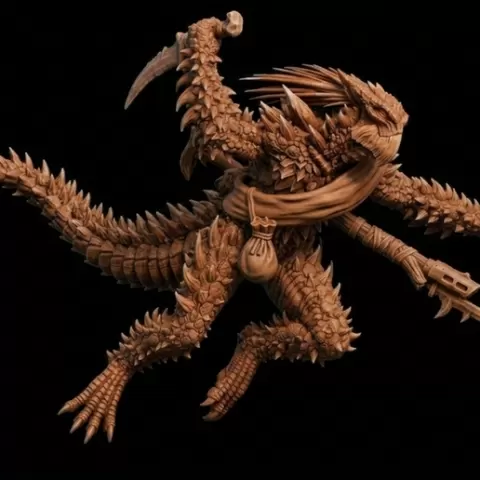 Pollos Caníbales ADN Lagarto
