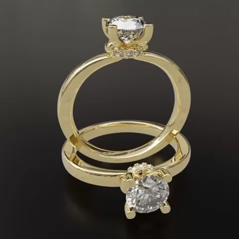Solitaire ring