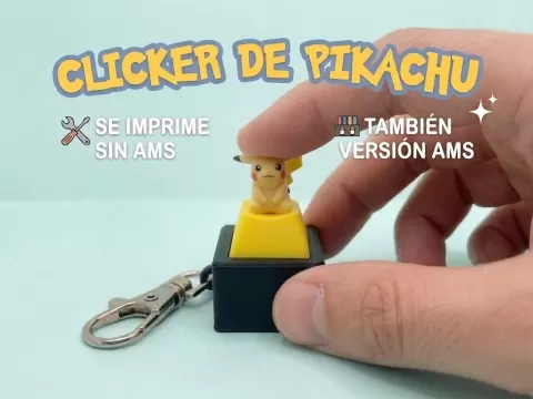Clicker de Pikachu