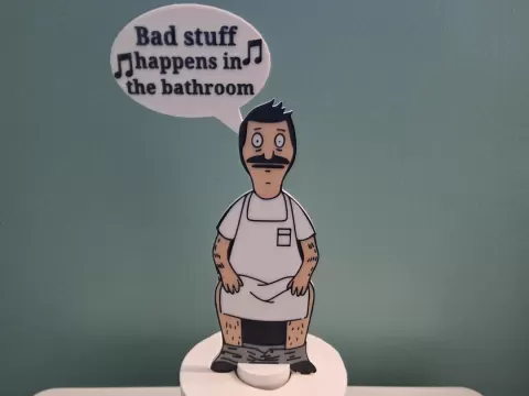 Bob's Burgers Spare Toilet Paper Topper