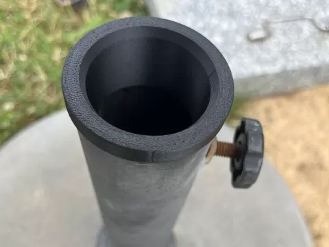 Adapter Schirm von Innendurchmesser 43 auf 38 mm