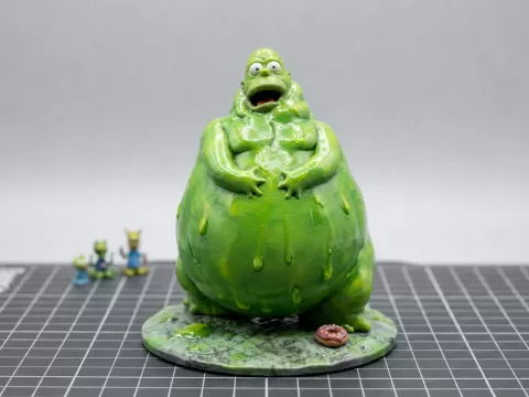Toxic Slime Homer - Style Simpsons Horror Figure