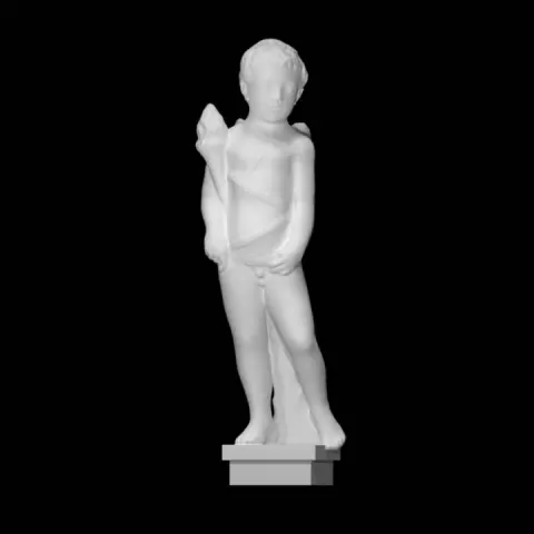 Winged Cherub by Scan The World