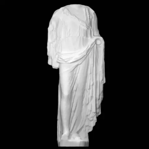 Statue of a Woman in the Archaic Style by Scan The World