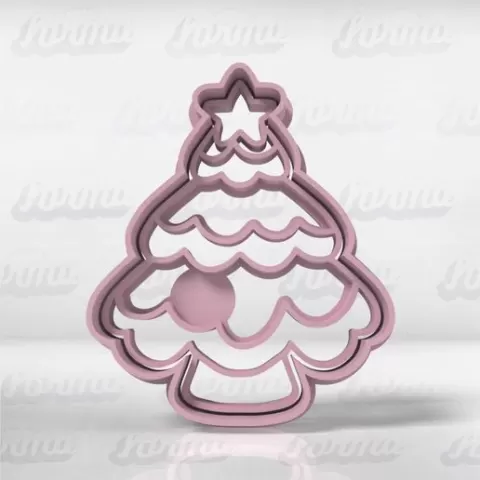 Cookie Cutter Christmas Pine - Tree