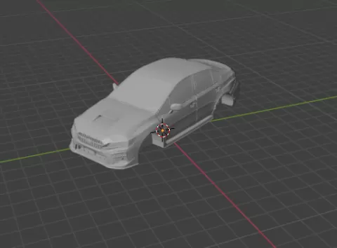 Subaru WRX 2018 Premium Printable.