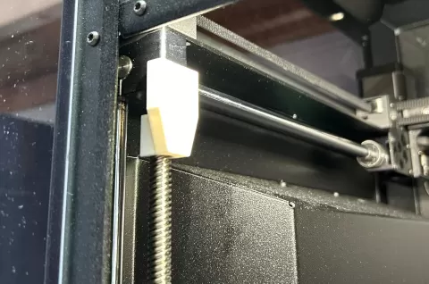 Core One front leadscrew alignment helper
