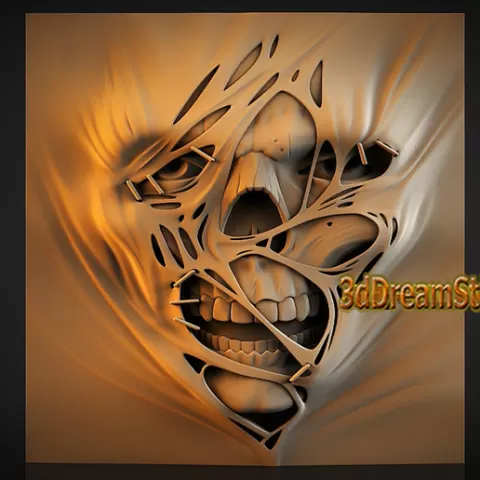 Zombie model, CNC router engraver, artcam, aspire, cnc files, wood, art, wall decor, CNC