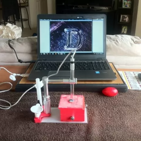 USB Microscope Stage by Michael Graham