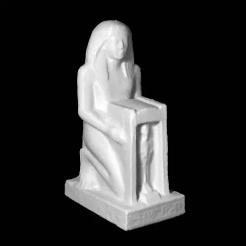 Kneeling Statue of Raia and Ptah by Rijksmuseum van Oudheden