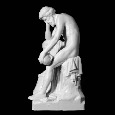 Democritus Meditating on the Seat of the Soul by Scan The World