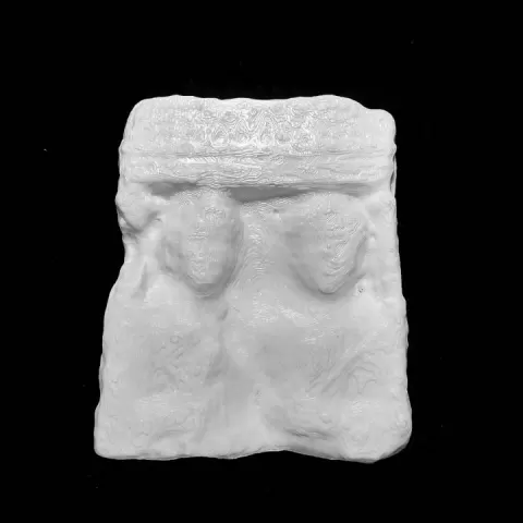Funerary stela depicting members of a brotherhood (5) by Scan The World
