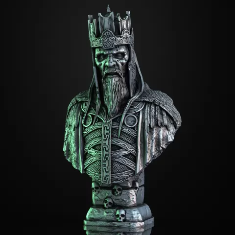 King of the Dead bust – LOTR