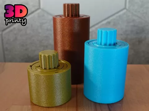 Print-in-Place Twisty Puzzle Box