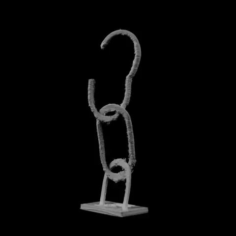 Le Cri, L'Ecrit in The Jardin du Luxembourg, Paris by Scan The World