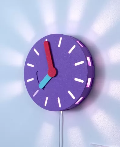Clock(lamp)