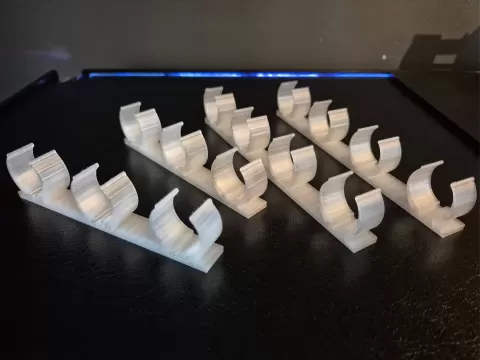 Sera LED Aquarium Tube Holders (25mm, 1-4 Clips)