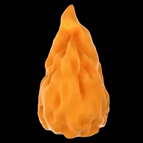 Fire Shaped Knob – Guitar & 3D Printer Upgrade - 3DOS