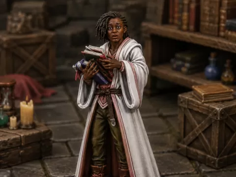 Doctor Cassee - dnd study girl