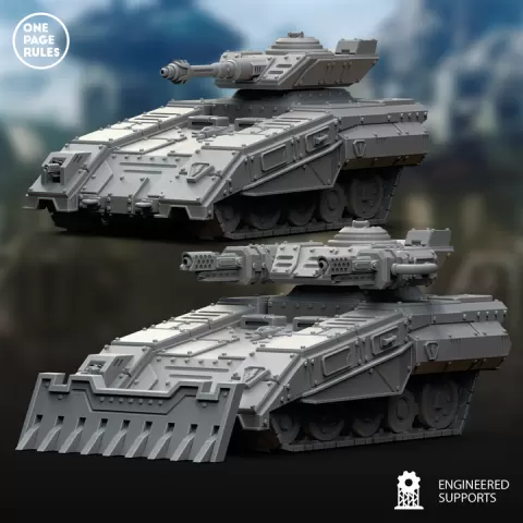 Attack Vehicle - Human Defense Force by One Page Rules
