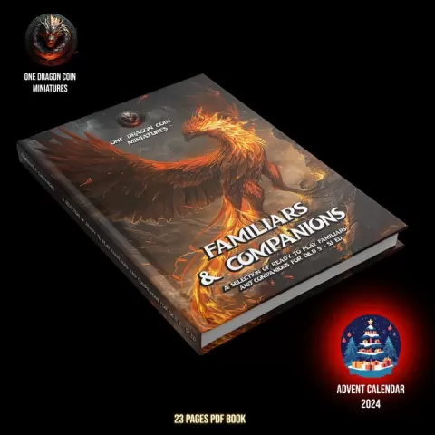 Familiars & Companions Book PDF by Spirit of Resin Miniatures
